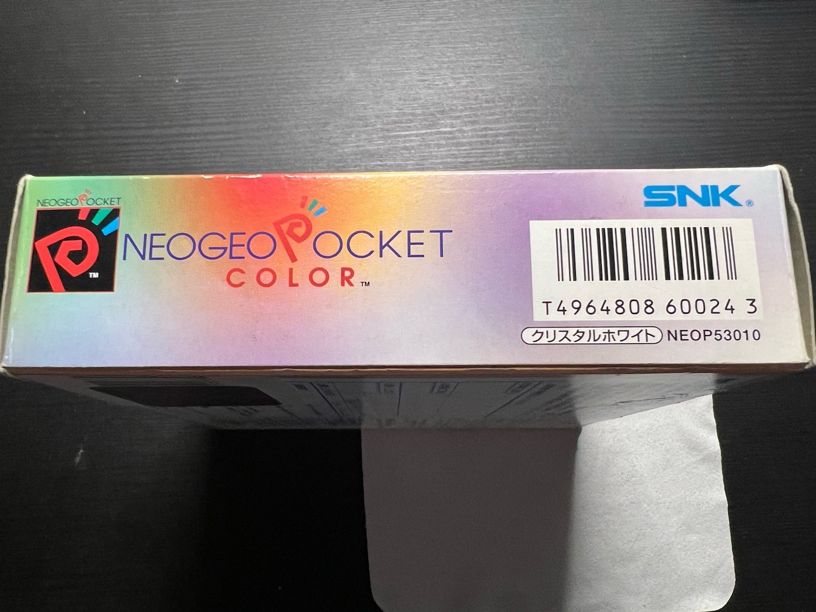 Neo Geo Pocket Color SNK Console Crystal White Comply In Box CIB