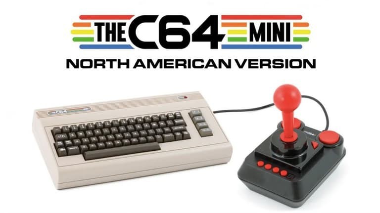 THE C64 Mini Commodore 64 Console + Joystick – US version Brand New Sealed