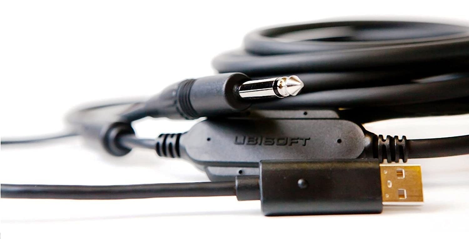 RockSmith Real Tone Cable – 11.25ft Tangle-Free Guitar to Console Connection