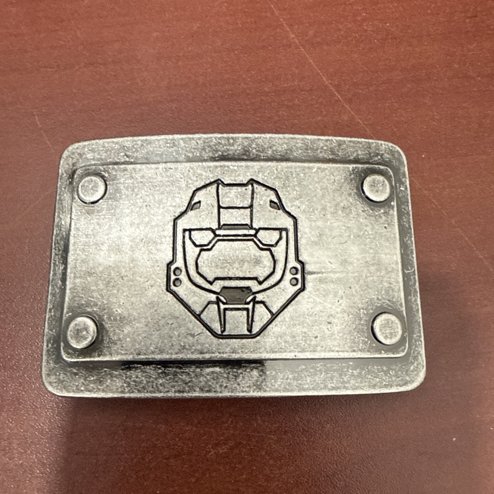 NEW OFFICIAL HALO 3 ODST XBOX 360 SPARTAN HEAVY DUTY METAL BELT BUCKLE #16L