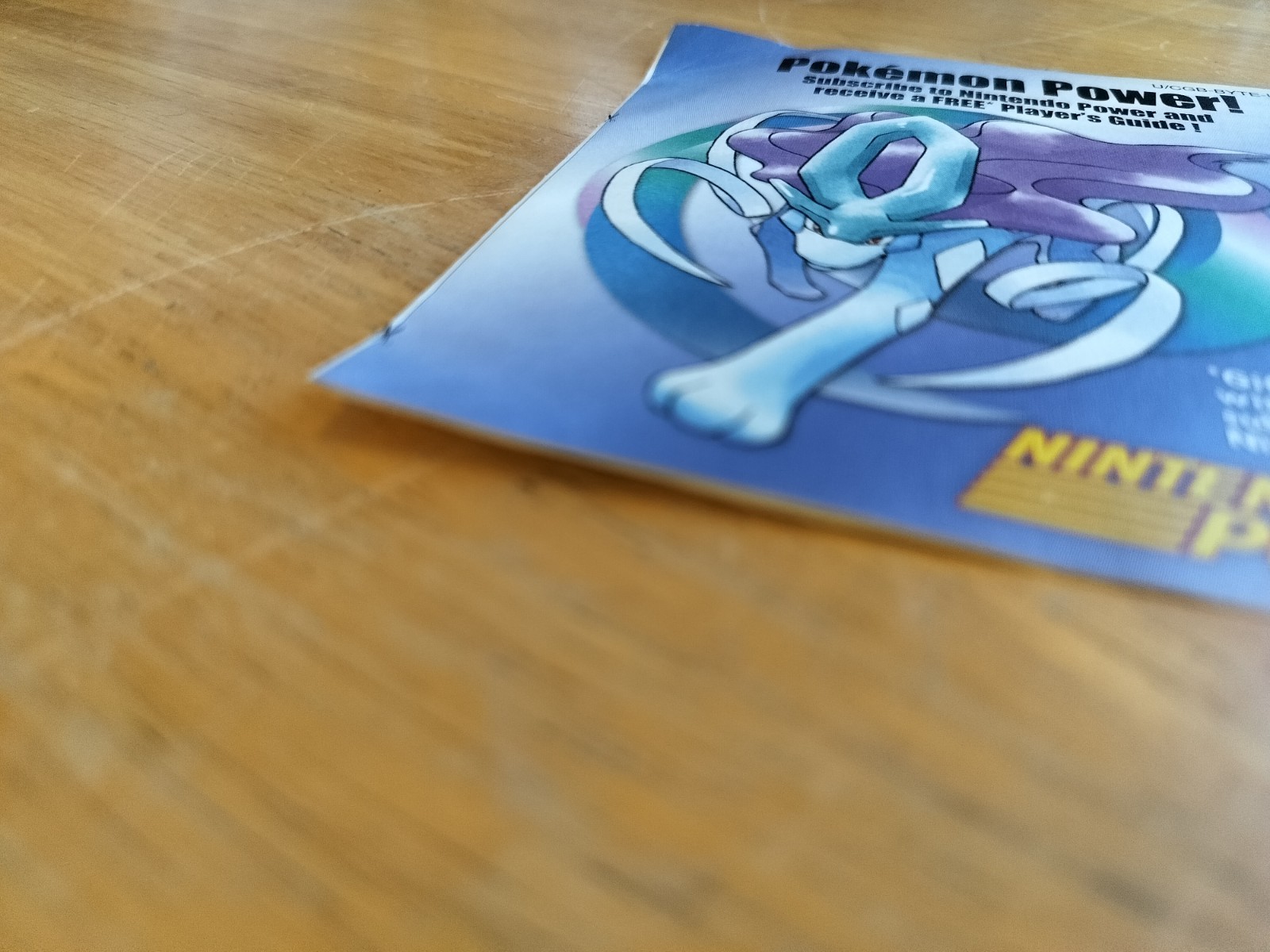 Pokemon Crystal Version Authentic Nintendo Power 2001 – *Insert Only* No Game