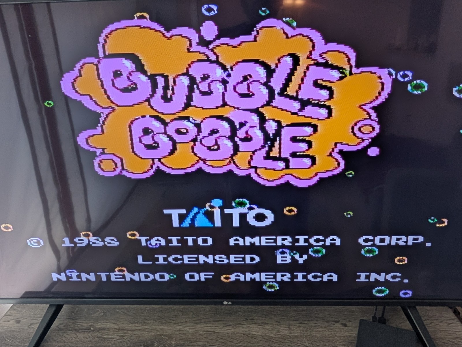 NES Bubble Bobble: Nintendo Complete In Box CIB – TESTED