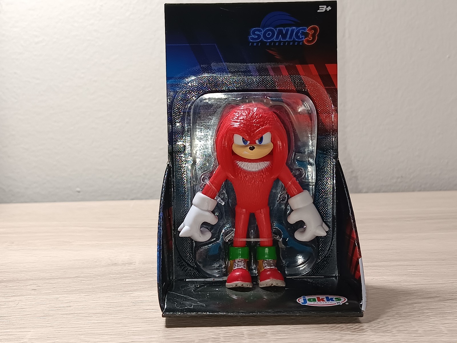 *FREE SHIP* 2.5″ KNUCKLES FIGURE Sonic the Hedgehog 3 Movie Jakks Pacific