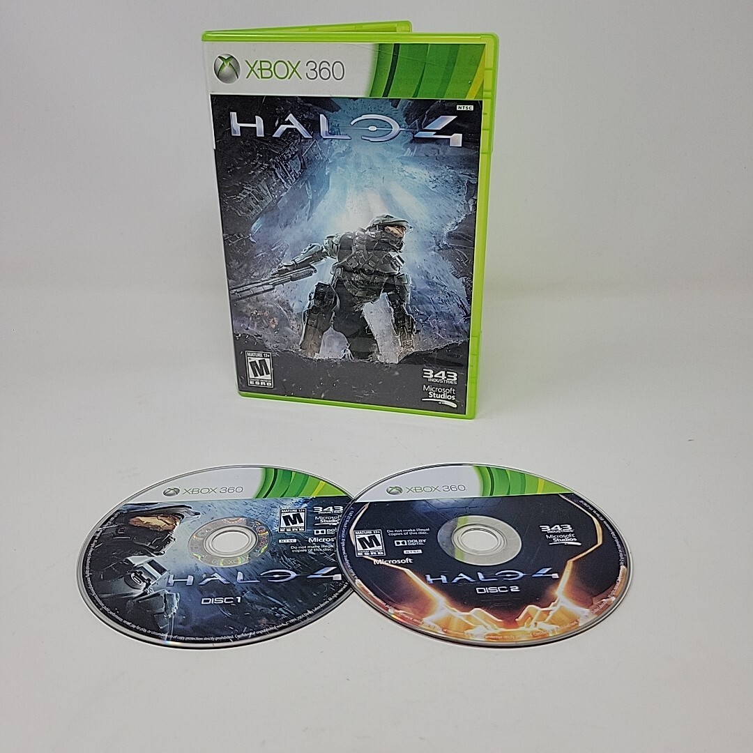 Halo Lot 2 Games 3 ODST + 4 (Microsoft Xbox 360, 2012) Bungie 343 Industries