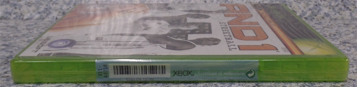 Video Game XBOX AND 1 Streetball + Mixtape #1 NEW SEALED