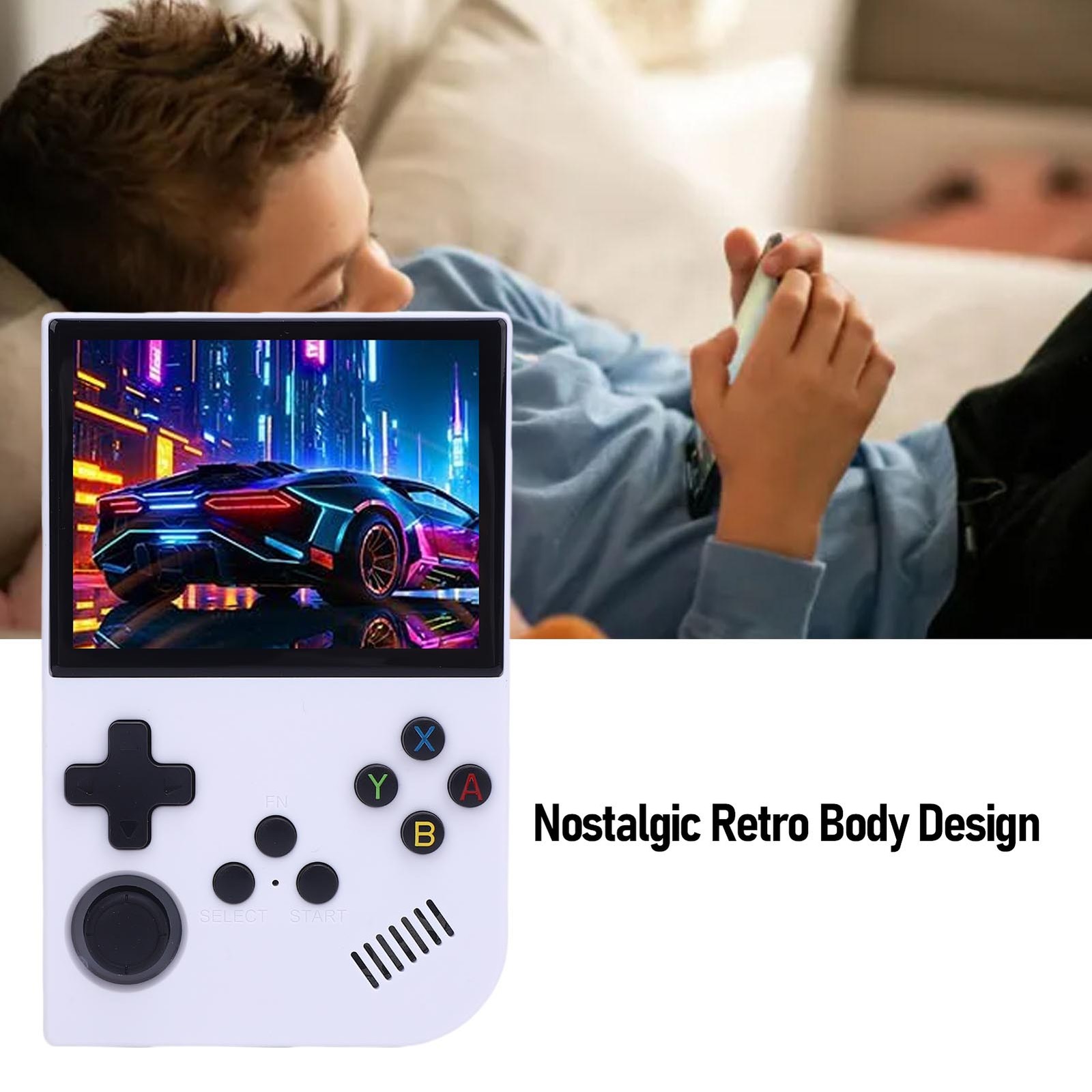 Retro Handheld Game Console With 3.5 Inch 640×480 Screen Portable Video Gam CHGT