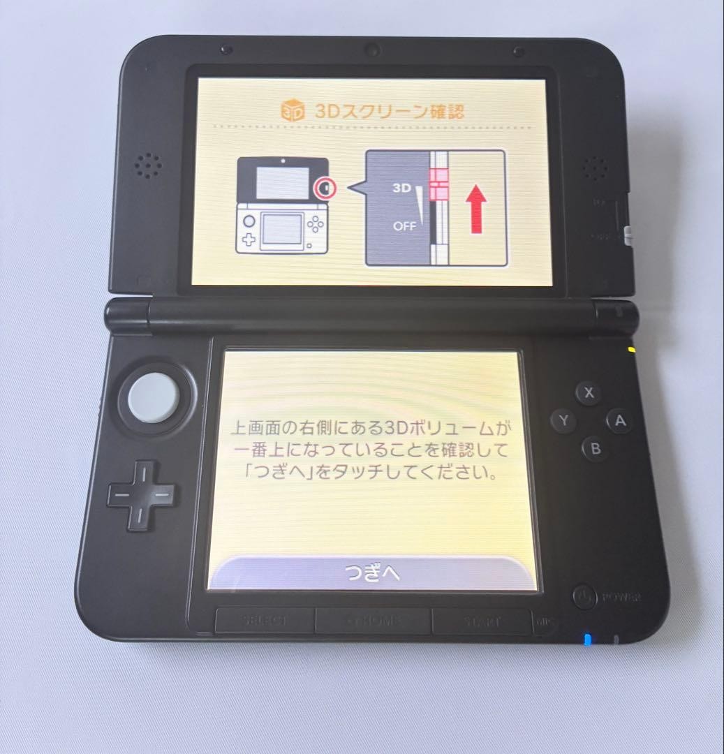 3DS/2DS/DS Within 24 Hours Nintendo 3Ds Ll Blue Black Working Item Japan