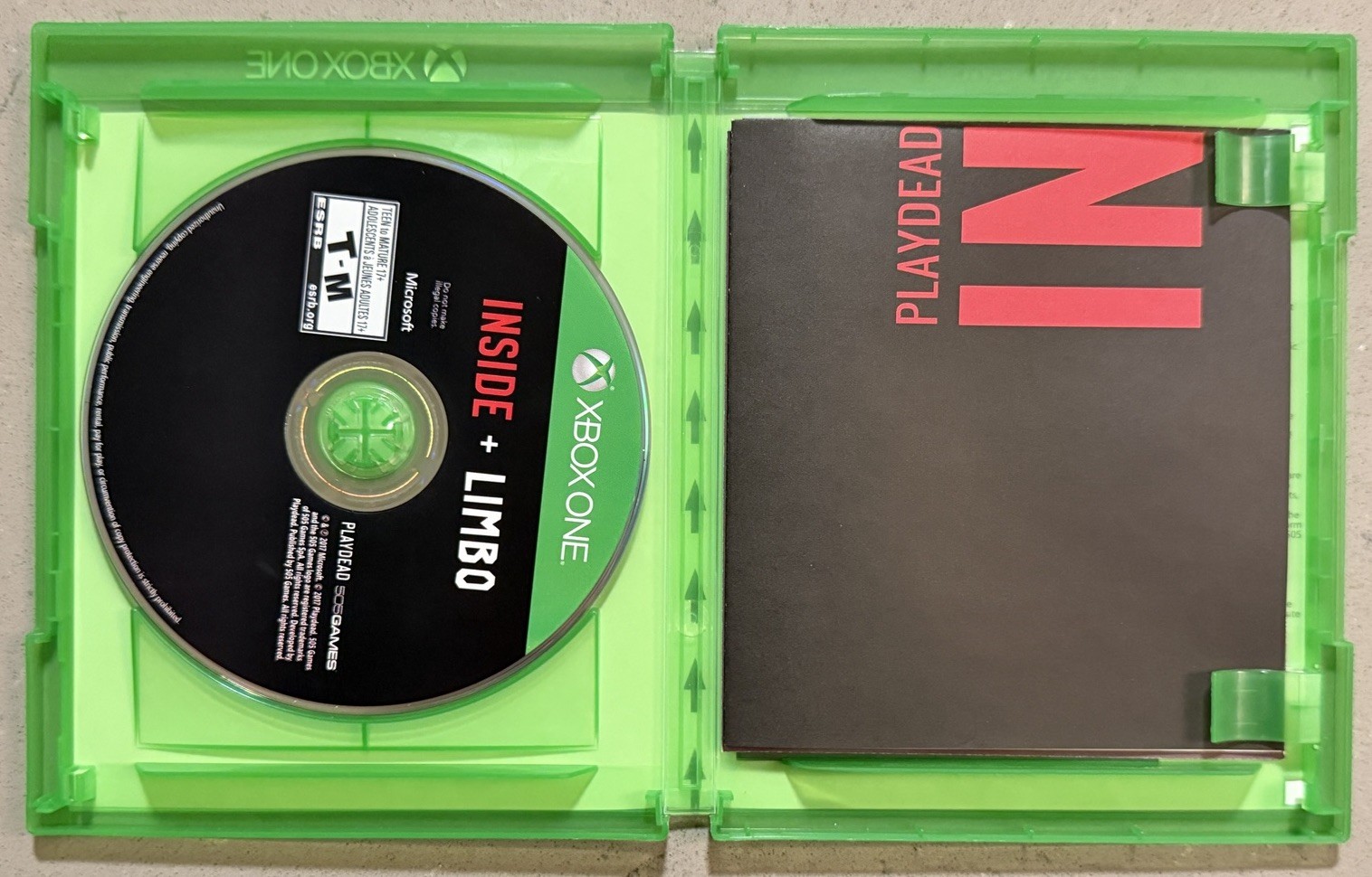 Inside / Limbo (Microsoft Xbox One, 2017) – Complete