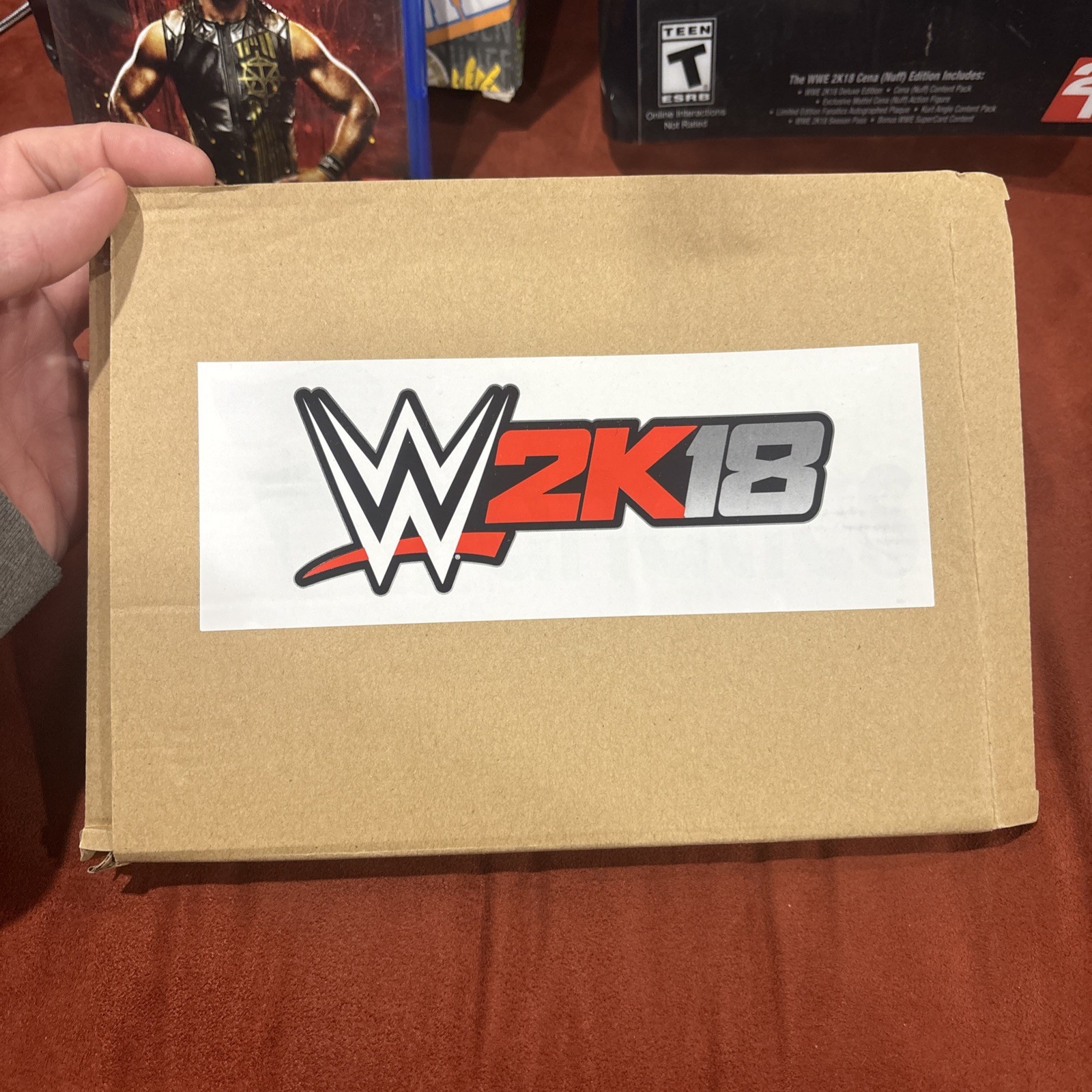 WWE 2K18 Cena (Nuff) Collector’s Edition (PlayStation 4 PS4) Complete Auto Relic