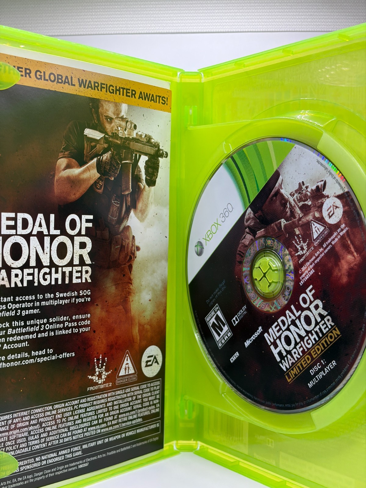 Medal of Honor: Warfighter Limited Edition Xbox 360 – Complete CIB