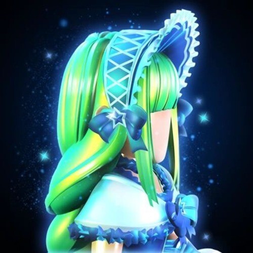 PRINCESS STARFROST RIBBON BONNET- Royale High