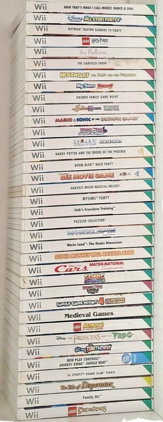 Nintendo Wii Games – Choose Your games or Bundle Up Boxed Multibuy Discounts