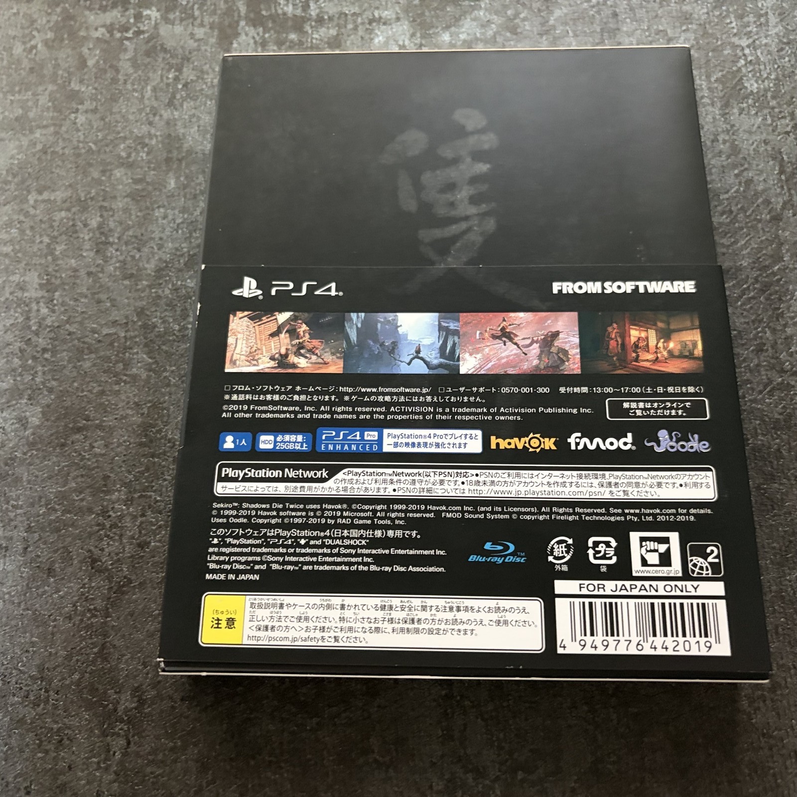 Sekiro Shadows Die Twice Limited Edition Sony PlayStation PS4 JAPAN