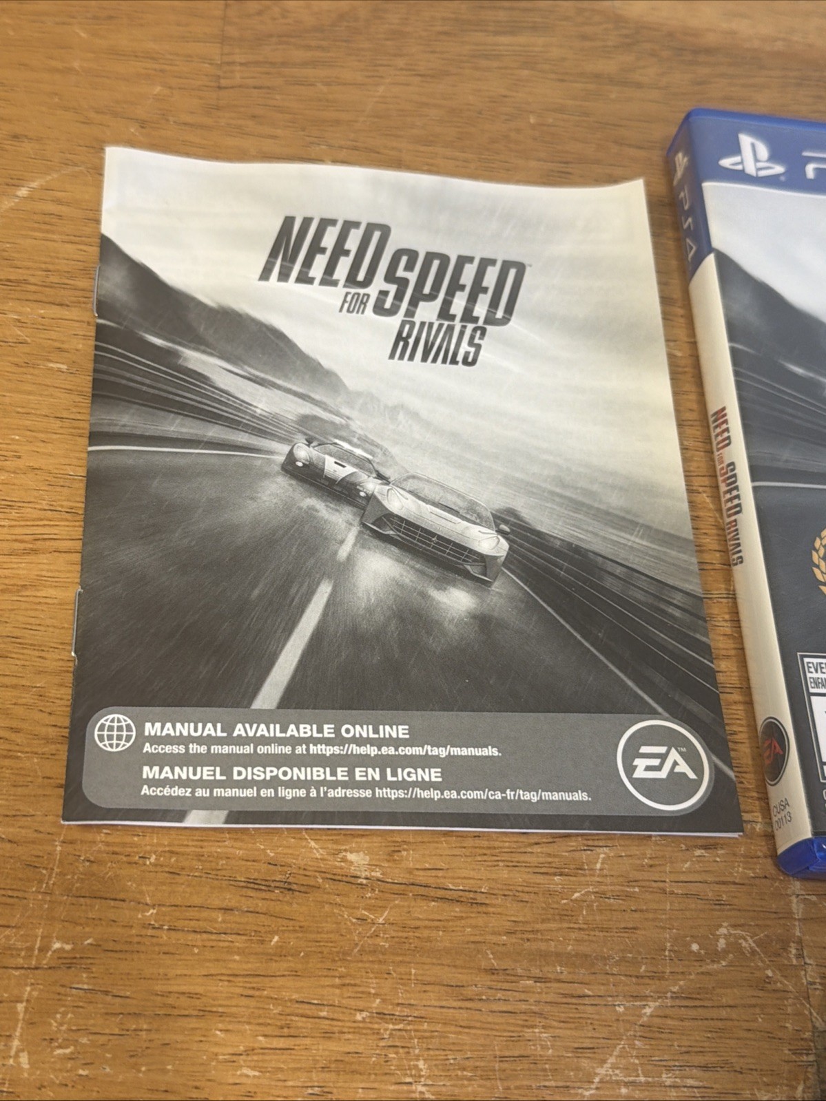 Need for Speed: Rivals Game (Sony PlayStation 4, 2014)