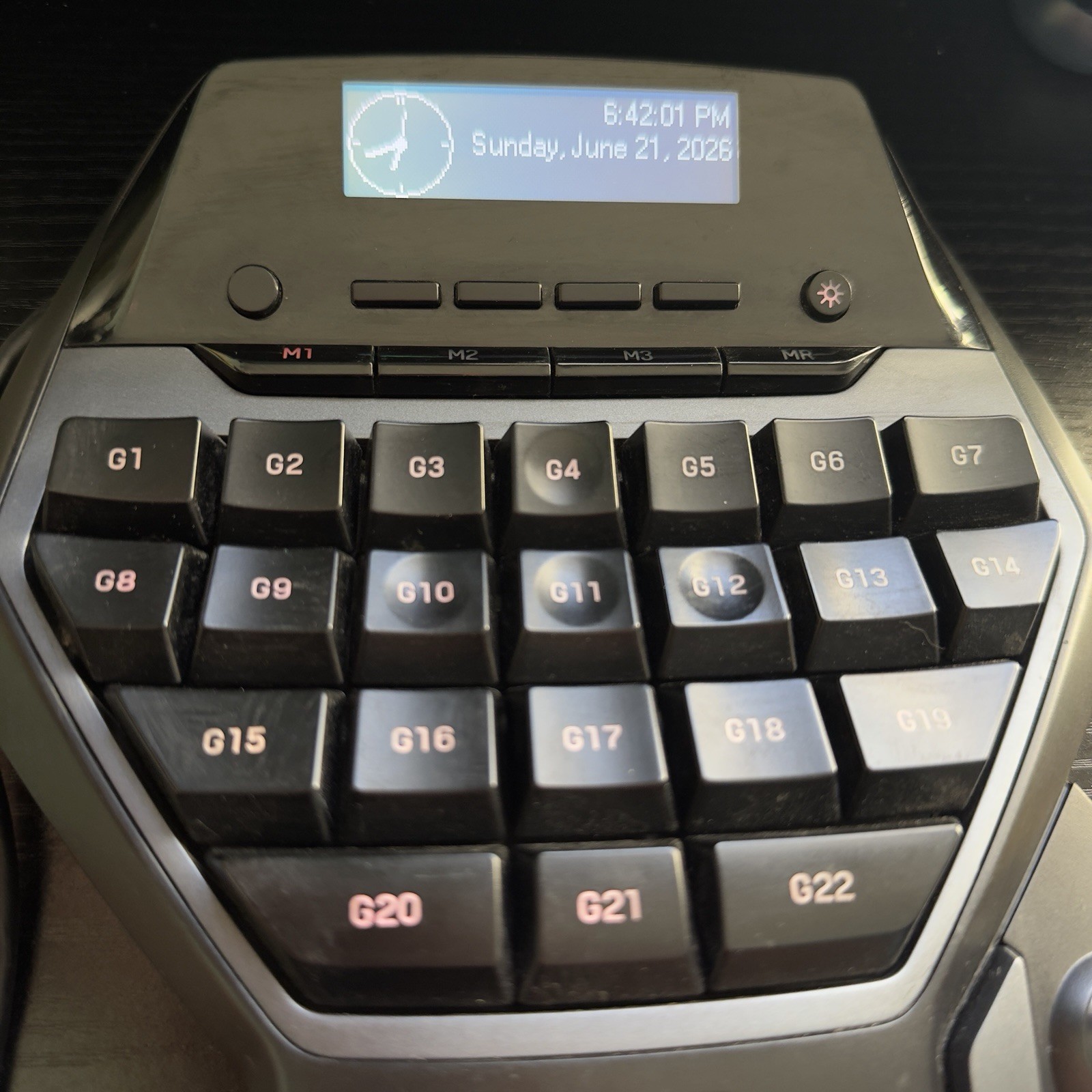 Logitech G13 Advanced Gameboard USB Gaming Pad Controller 25 Key Joystick stick