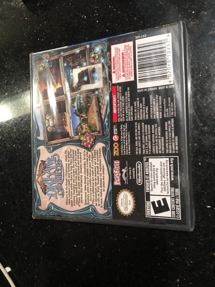 Dream Chronicles Nintendo DS Brand New Factory Sealed