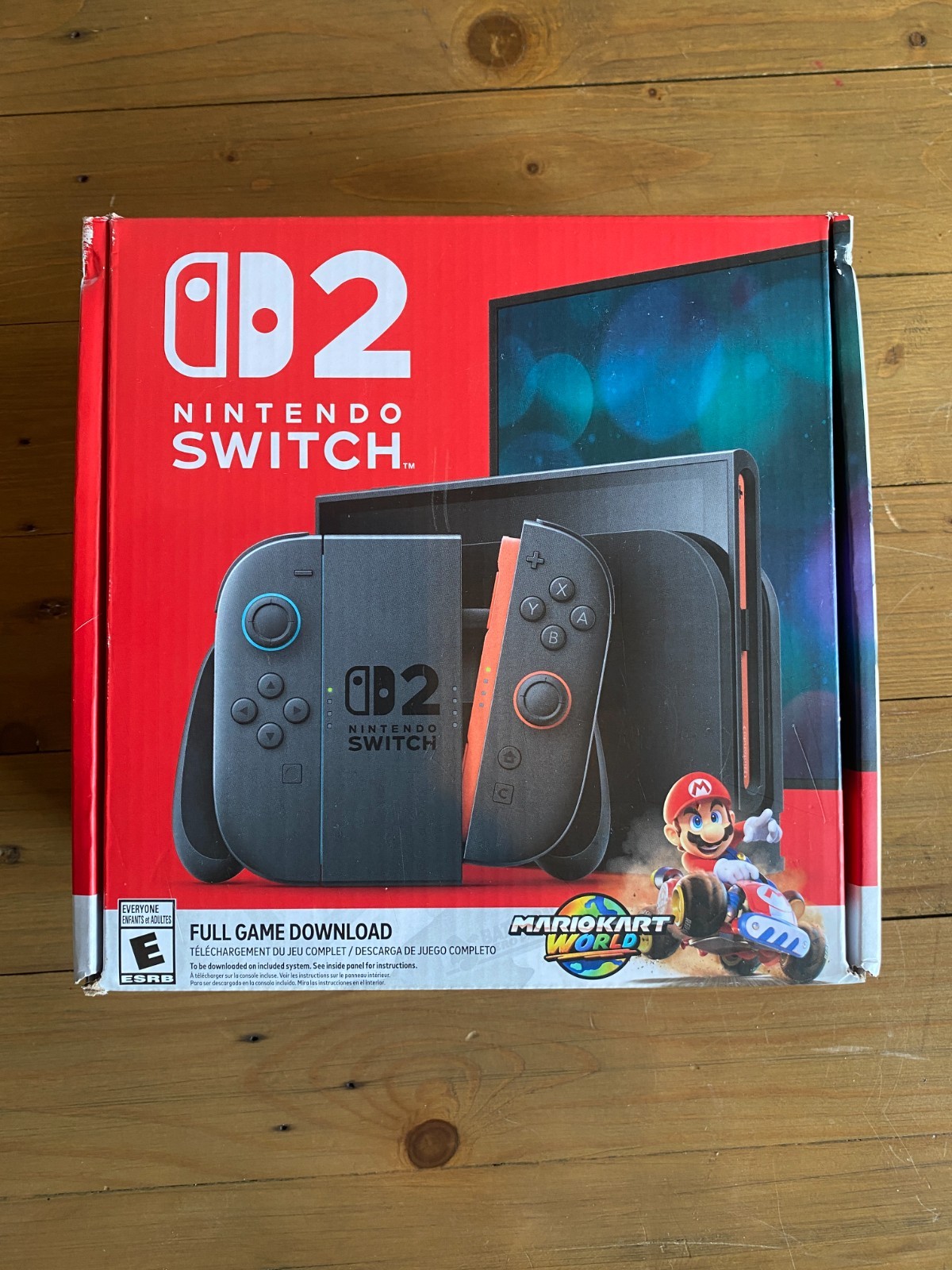 Nintendo Switch 2 with MarioKart World Bundle – NEW – NEVER USED!