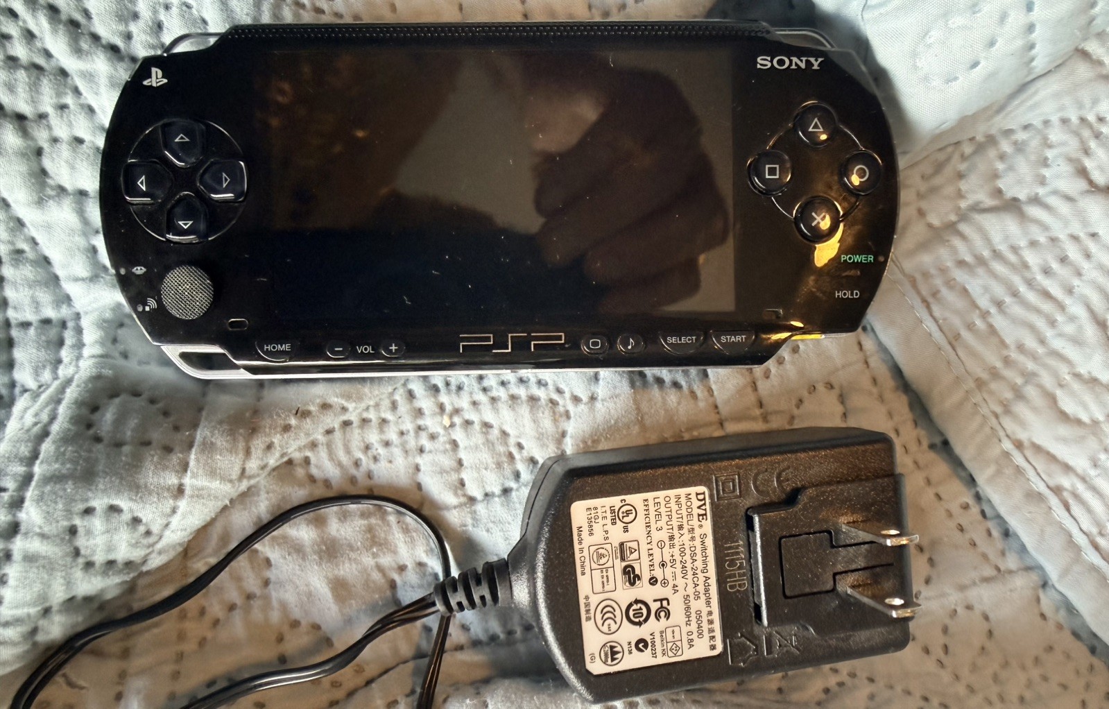Sony PSP PlayStation Portable Console Model PSP-1001 needs battery