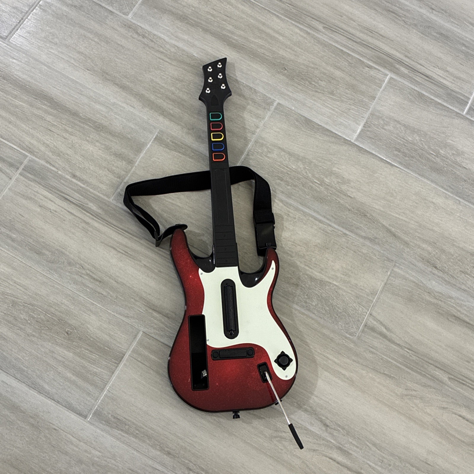 Wii Guitar Hero Warriors of Rock Band Bundle Wii Nintendo CIB (Read Desc)