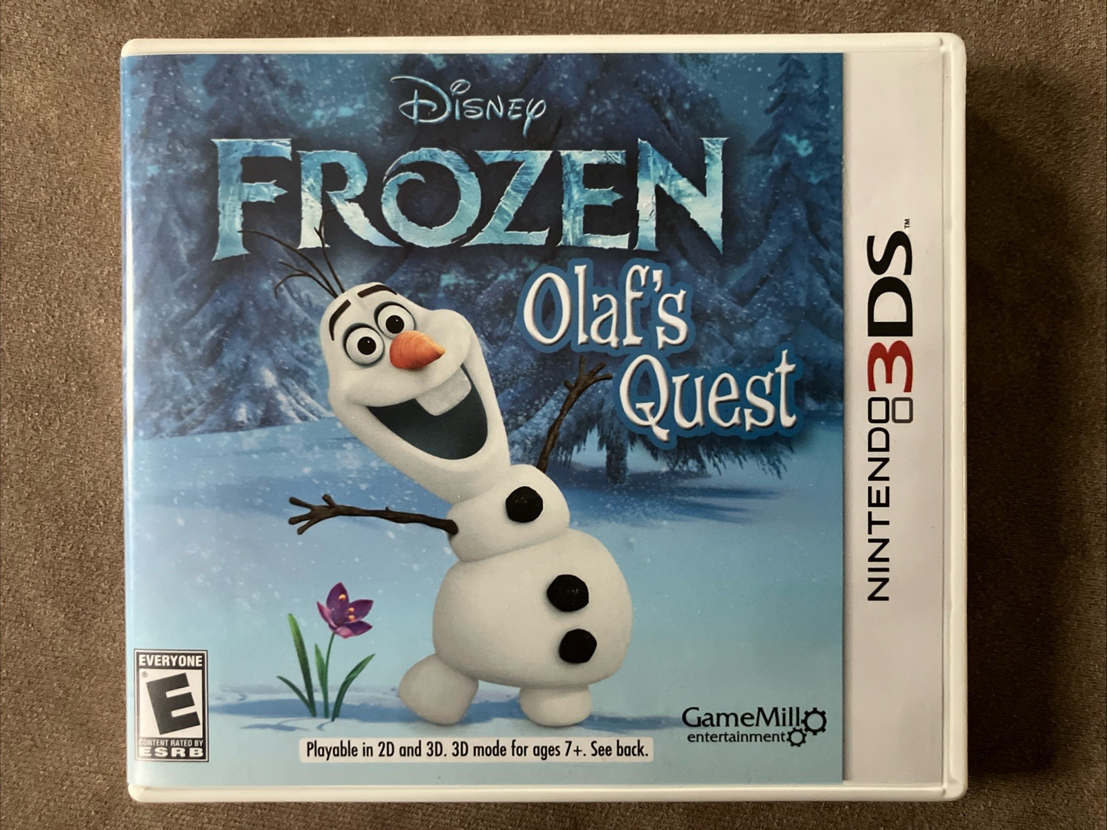 Disney Frozen: Olaf’s Quest (Nintendo 3DS, 2013) Tested & Working-CIB W/Manual
