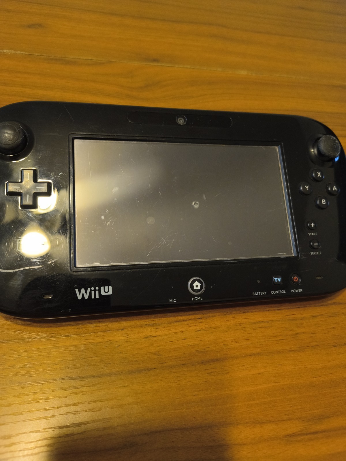 Nintendo WUP-010 Gamepad – Black “Parts Only”