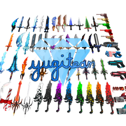 Roblox Murder Mystery 2 MM2 Godly Chroma Knives & Guns Fast Shipping!