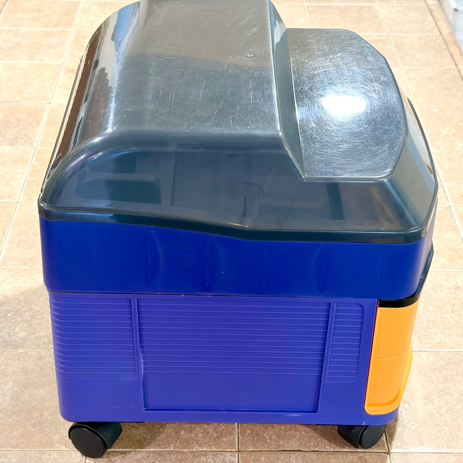 Official Nintendo GameCube Station Rack Storage Orange Purple OEM Wheels Japan