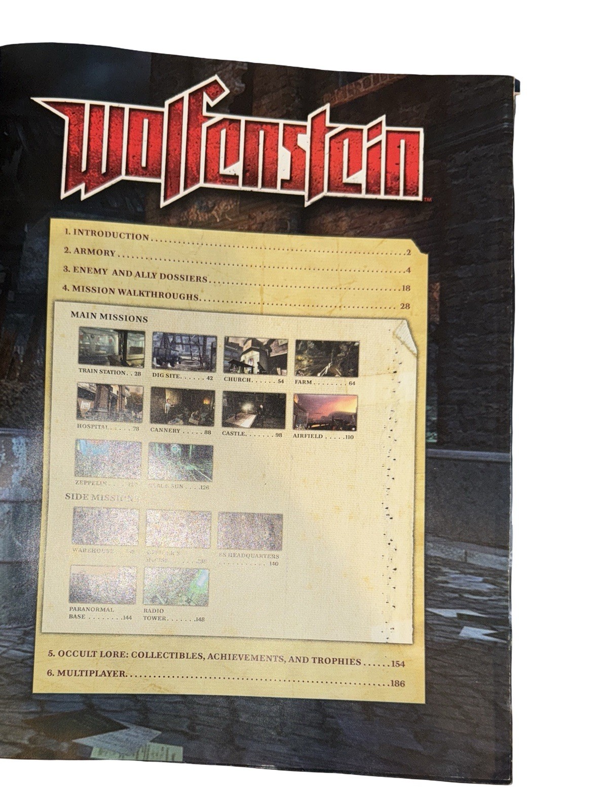 Wolfenstein 2009 Signature Series Official Strategy Guide By Bradygames