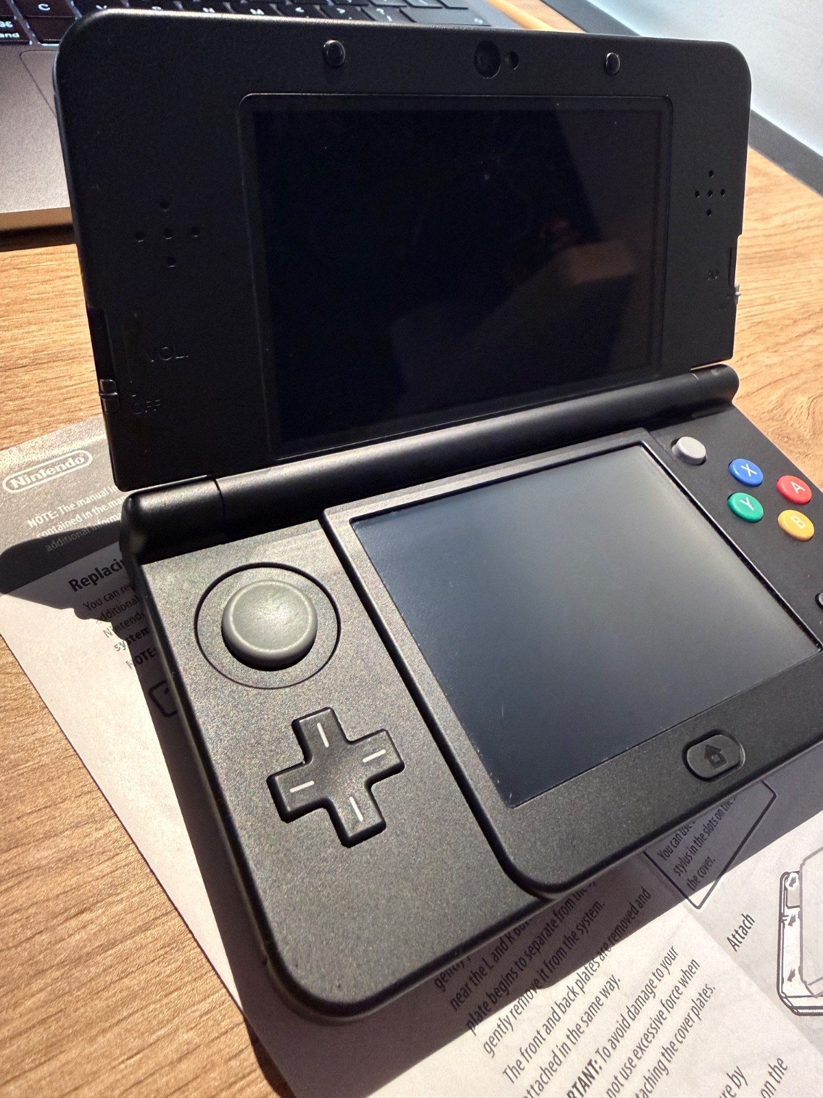 Nintendo 3DS Original Super Mario Edition 4GB Handheld System – Black