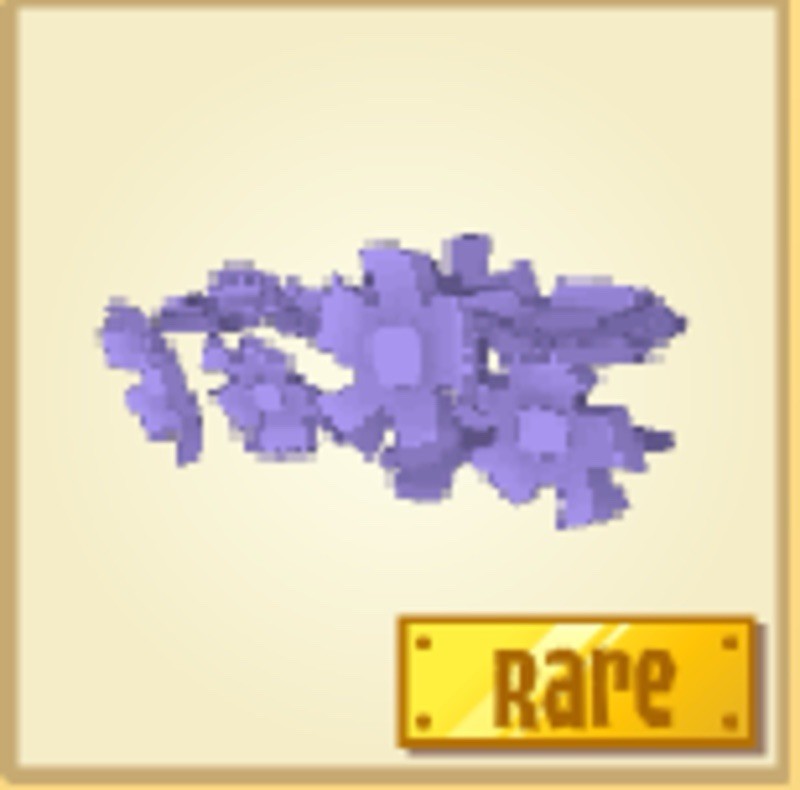 Animal Jam Classic Rare Lavender Flower Tail (Read Description) (Contest Item)