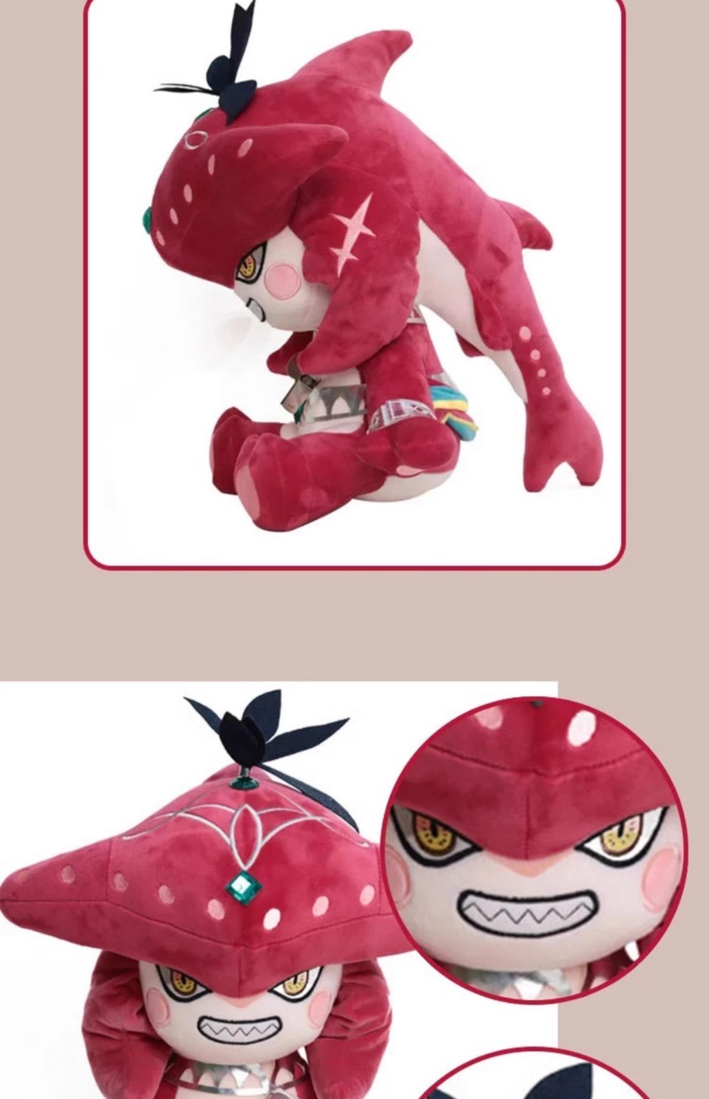 Zelda Tears of the Kingdom Sidon Plush Doll – Handmade 40cm Game Collectible Mer