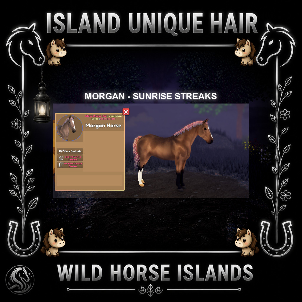Wild Horse Islands – RC/IUC Lows IUH Island Unique Hair Choose Hair