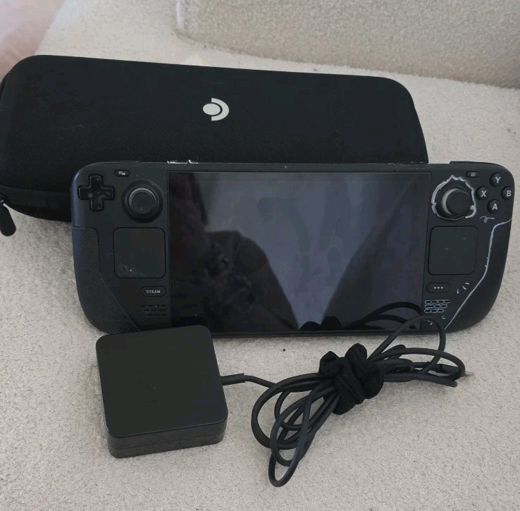 Valve LCD Steam Deck Handheld System Console Black Wi-Fi Capability 256GB