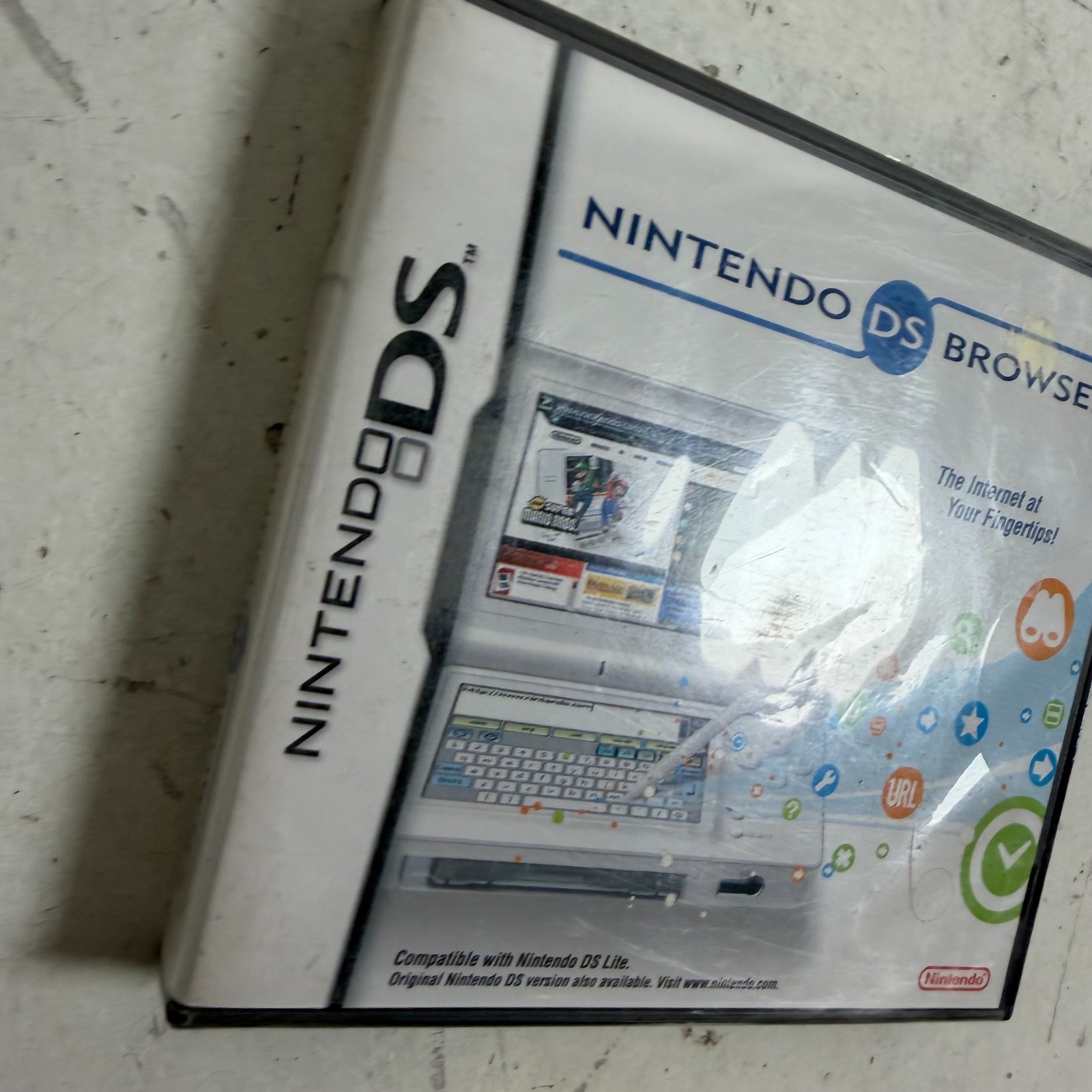 2006 Nintendo DS Lite Web Internet Browser Opera Software Video Game Sealed