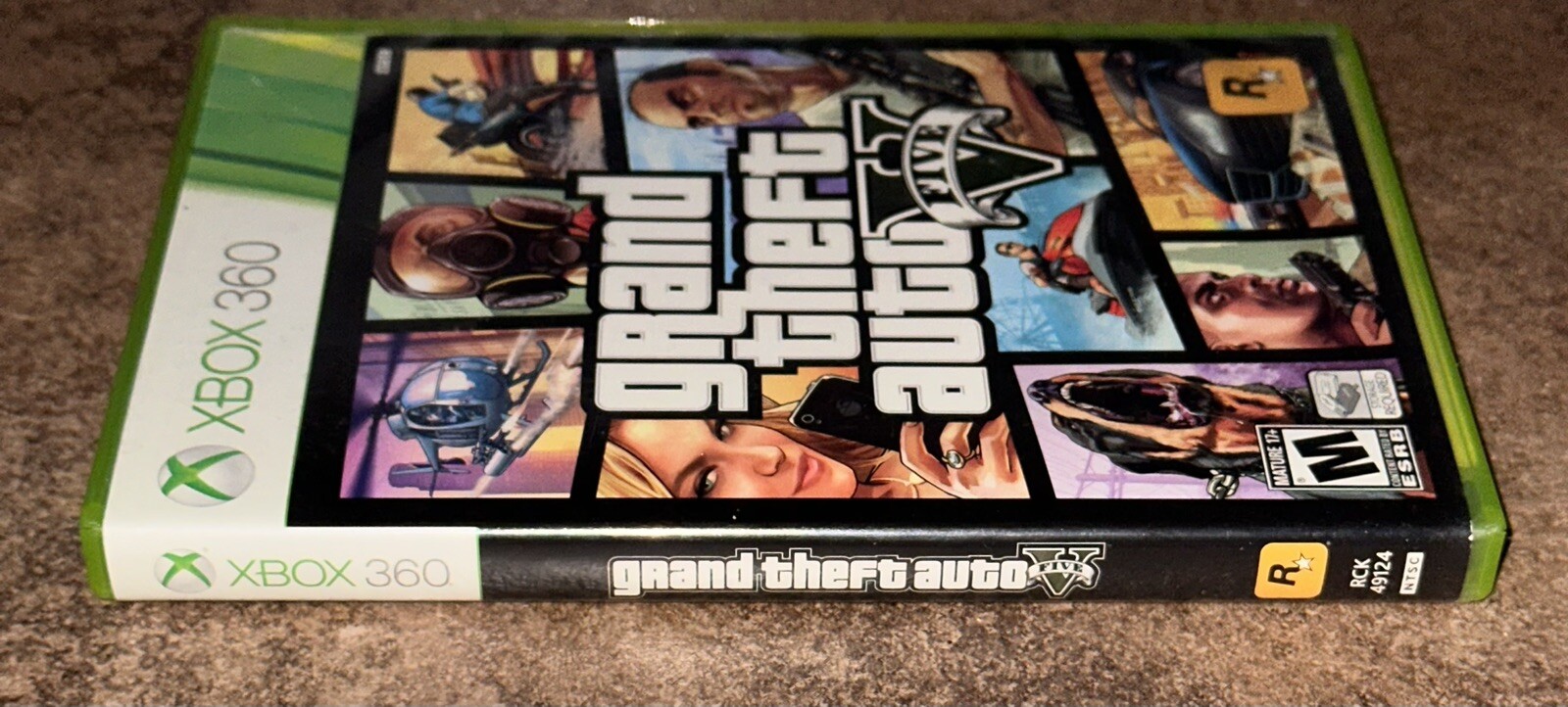 Grand Theft Auto V – GTA 5 – Xbox 360 CIB Manual And Map Included Complete