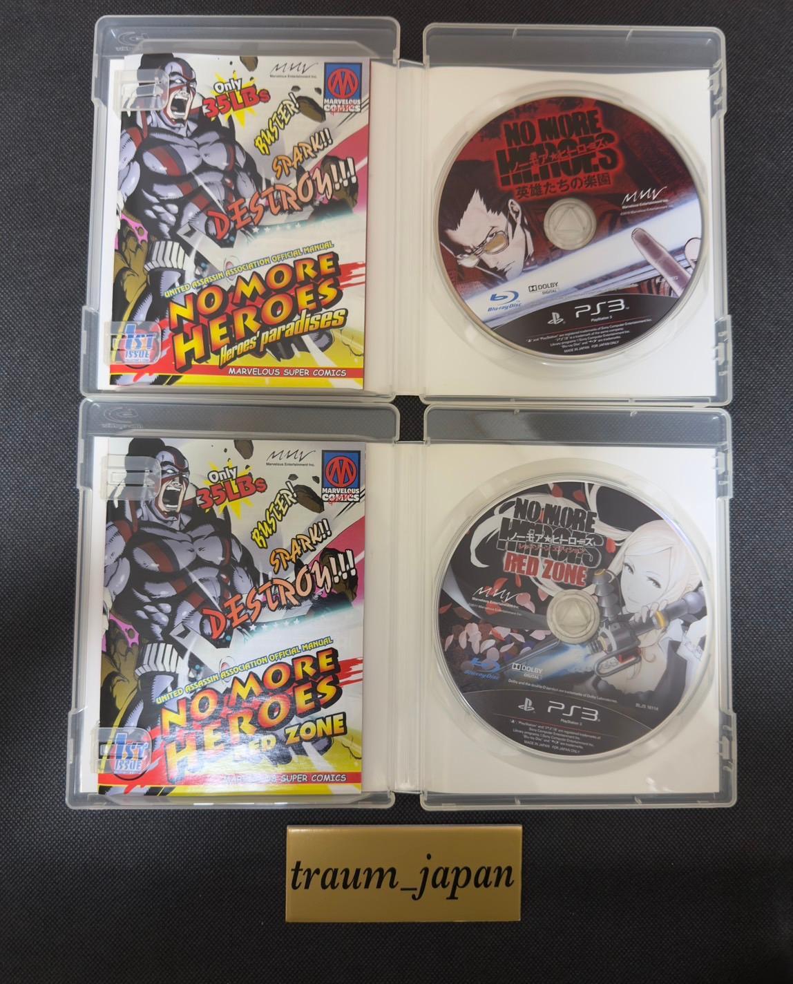 PS3 NO MORE HEROES SHADOWS OF THE DAMNED, Lollipop Chainsaw KIller is..5Games