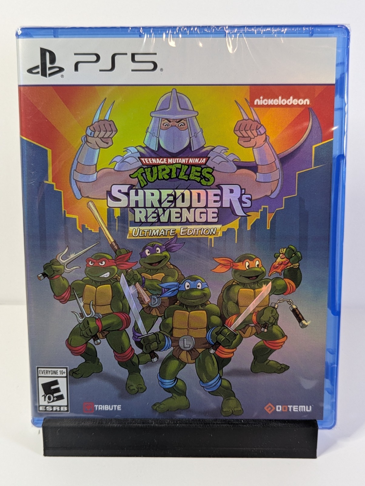 TMNT Shredder’s Revenge Ultimate Edition PS5 Rare Foil Variant Brand New