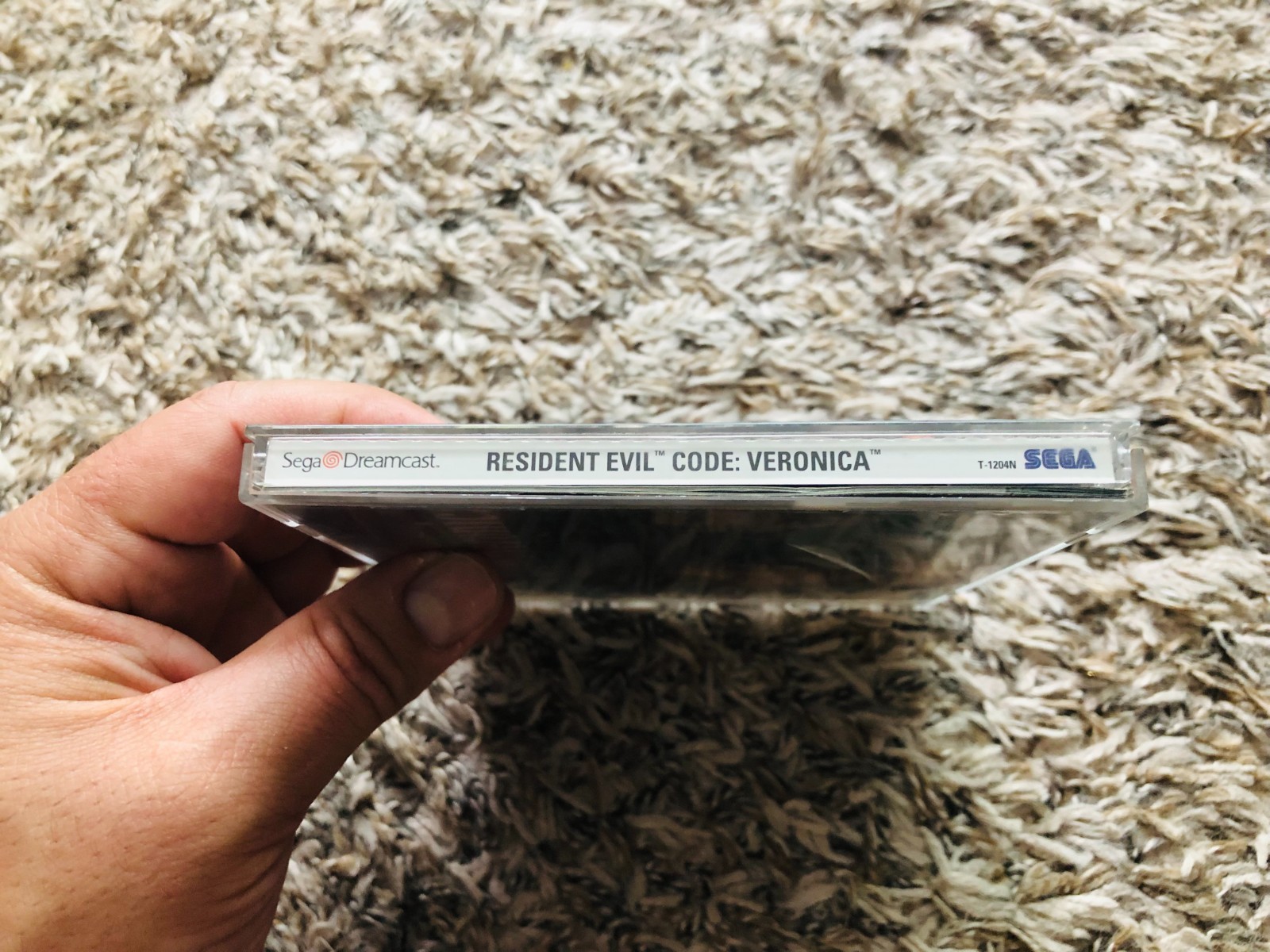 Resident Evil CODE: Veronica (Sega Dreamcast, 2000) Game Case with Manual Only