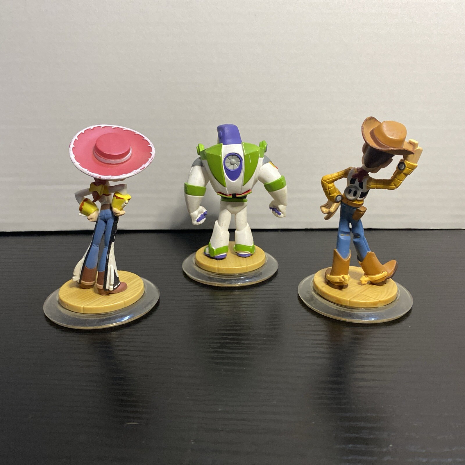 Disney Infinity Toy Story Lot of 3 Woody Jessie and Buzz Lightyear Figures