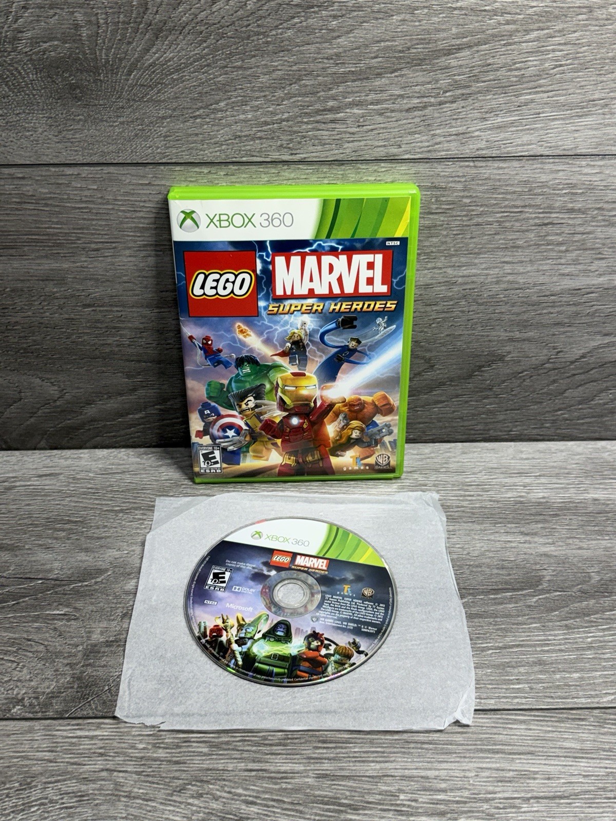 LEGO Marvel Super Heroes Nice💿! NO MANAUL! Xbox 360 VG + 1yr Warranty