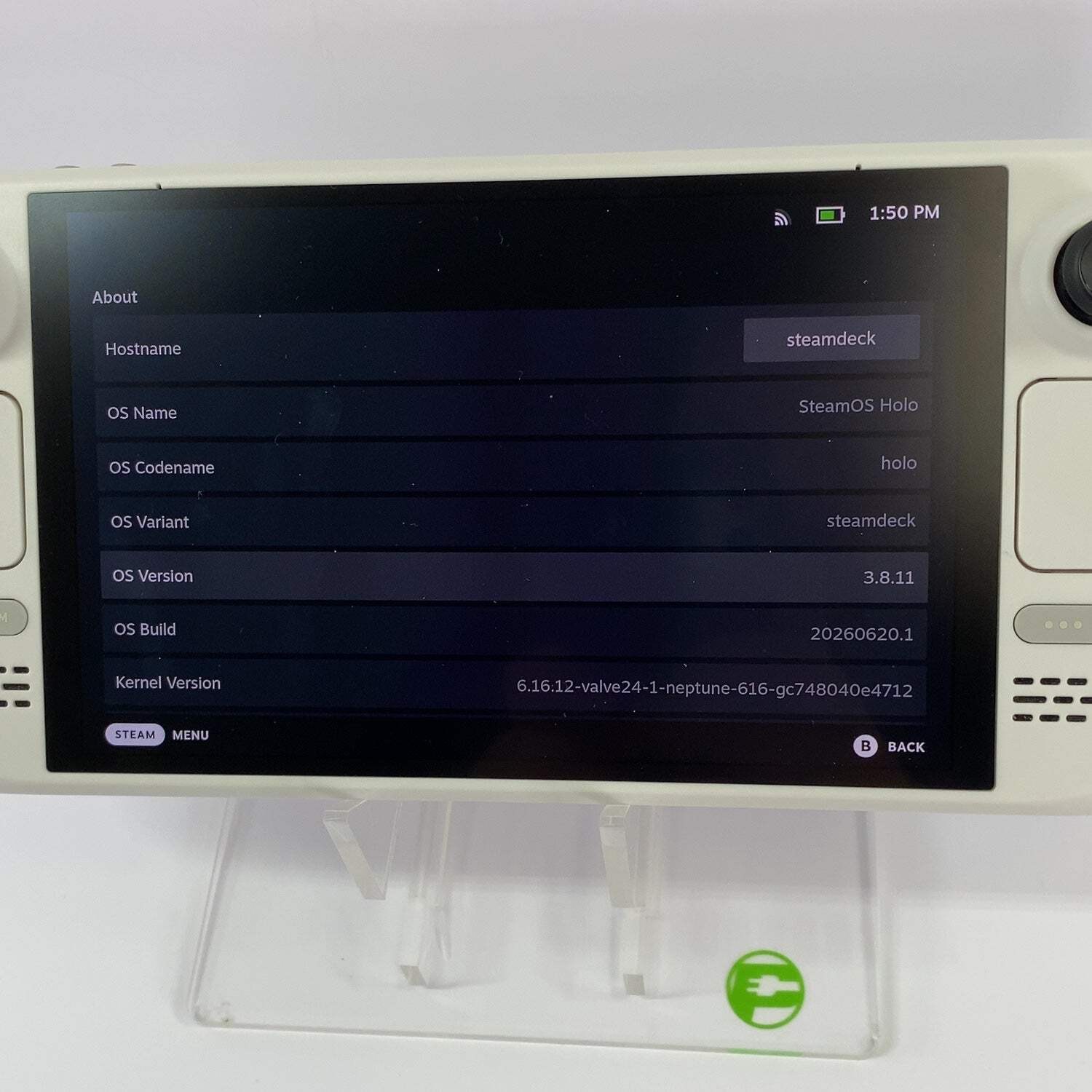 Valve Steam Deck OLED 7.4″ AMD 6nm Ryzen APU 16GB RAM 1TB White 1030