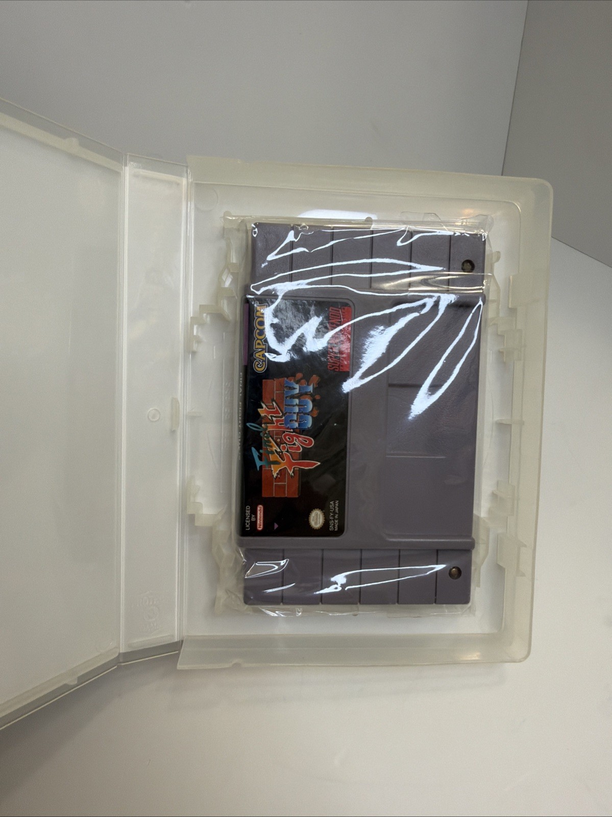 Final Fight Guy Super Nintendo Game SNES Authentic +Collector Case