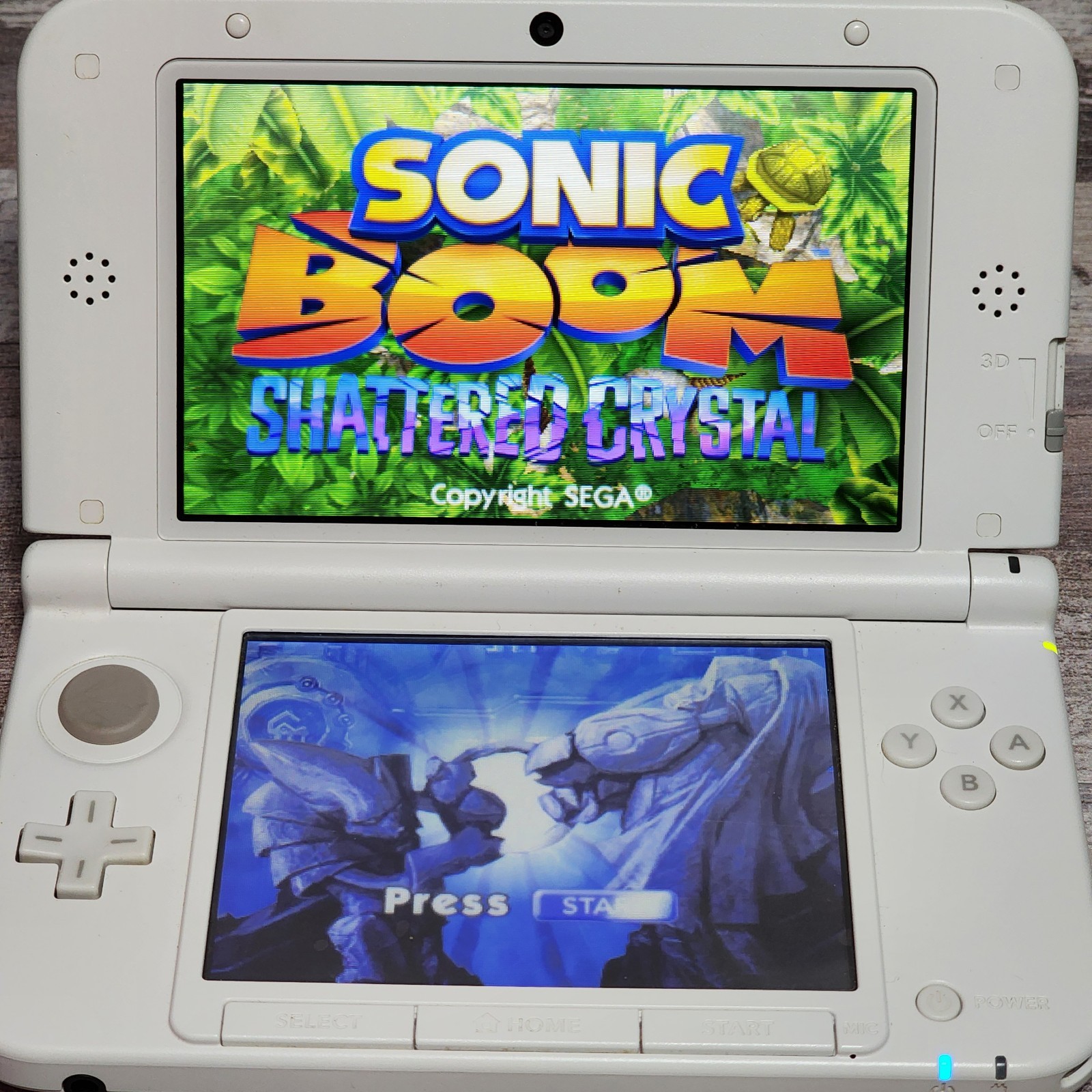 Sonic Boom: Shattered Crystal (Nintendo 3DS, 2014) Authentic Tested Game