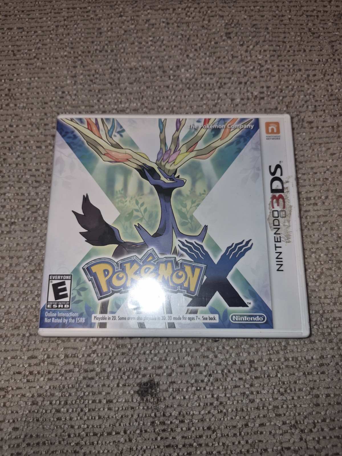 Pokemon X (Nintendo 3DS, 2013) Complete CIB