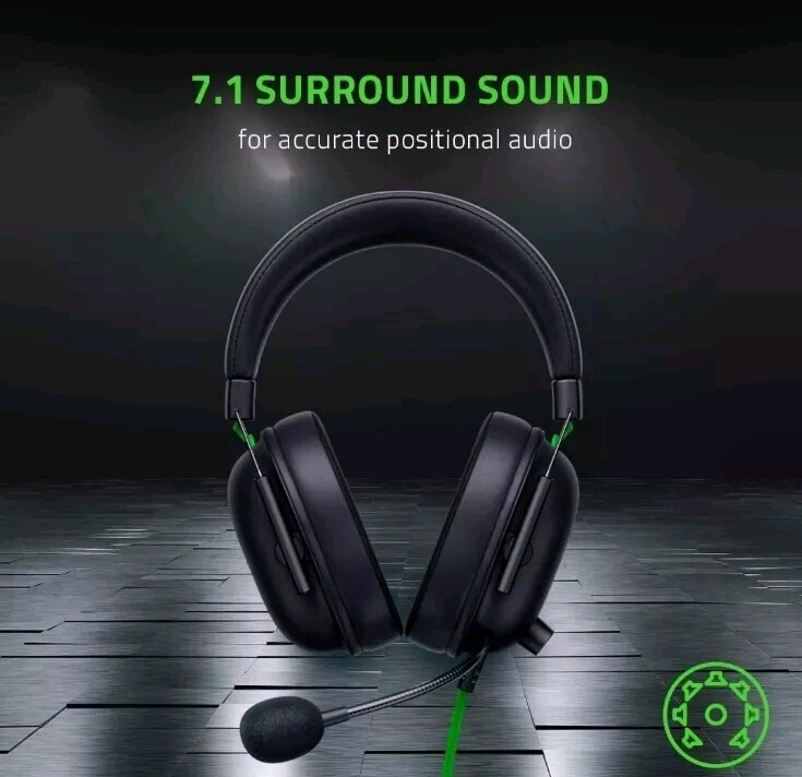 Razer Blackshark V2 X Black Multi Platform Wired Gaming Headset