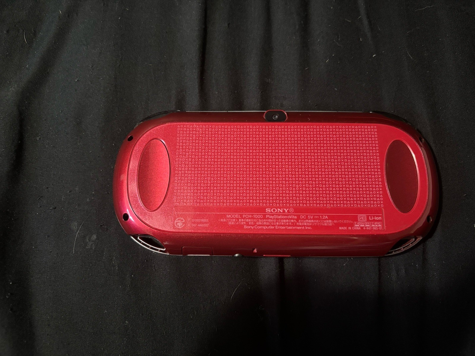Red PSVITA PCH-1000 Japanese Model