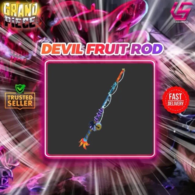 Grand Piece Online Devil Fruit Rod In-Game Item PC Adventure Fishing