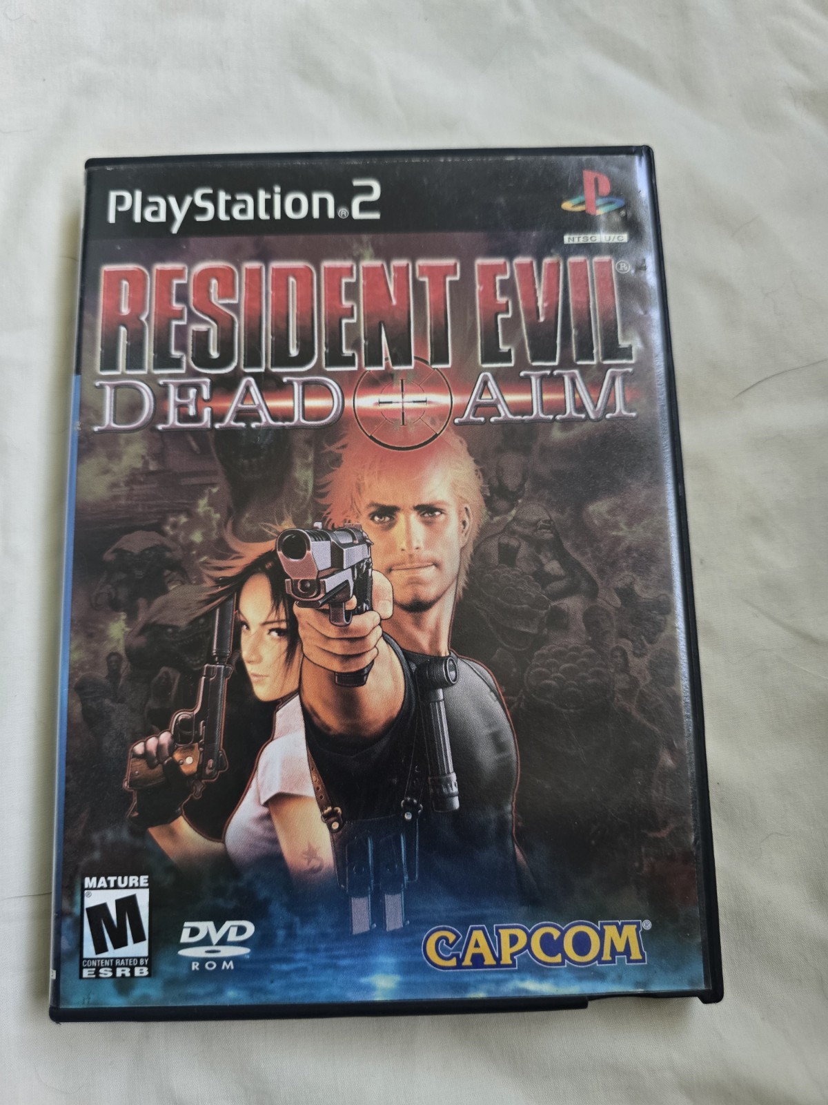 Resident Evil Dead Aim [Tested: Working, Blockbuster Case, No Manual]