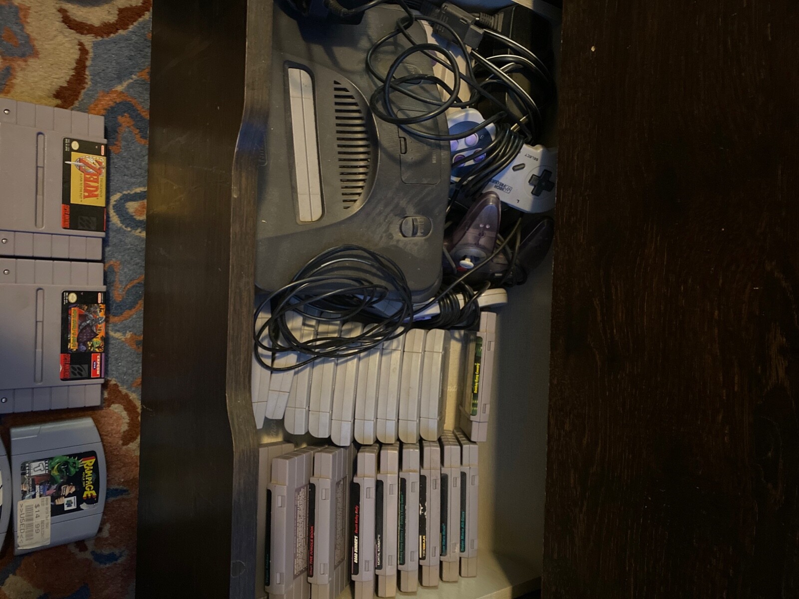 N64 and super nitendo games for sale got a lot of other choices so let me know 