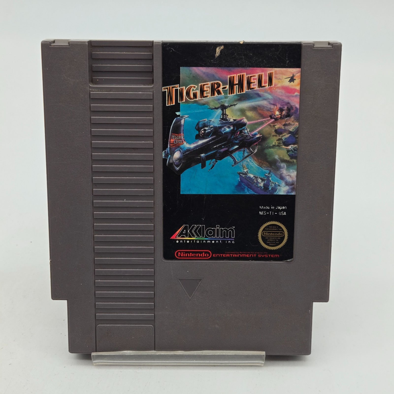 Tiger Hell Nintendo Entertainment System NES Authentic Game Cart Tested Works
